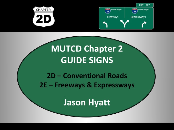 mutcd chapter 2 guide signs