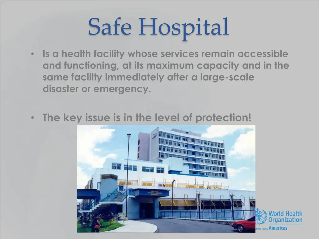 safe hospital