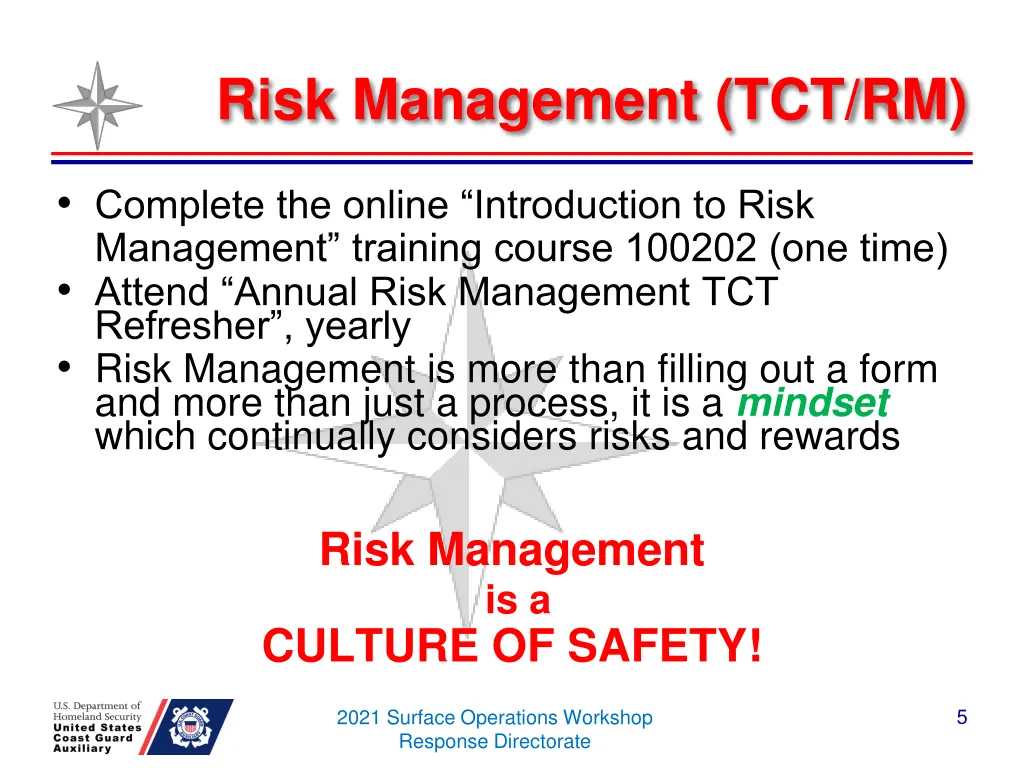 risk management tct rm