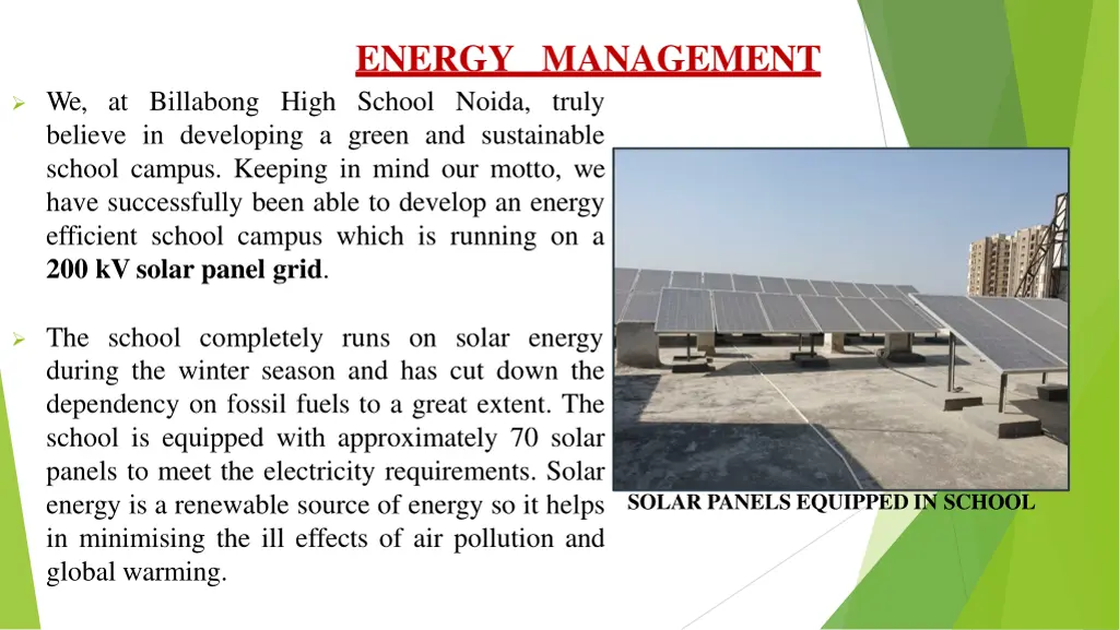 energy management