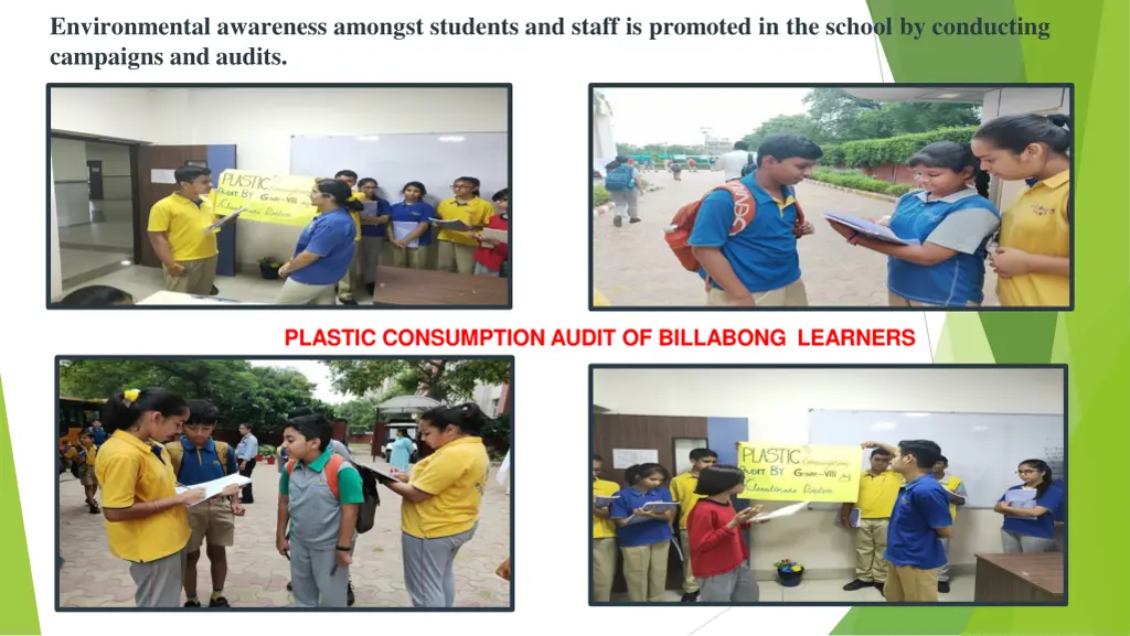 environmental awareness amongst students