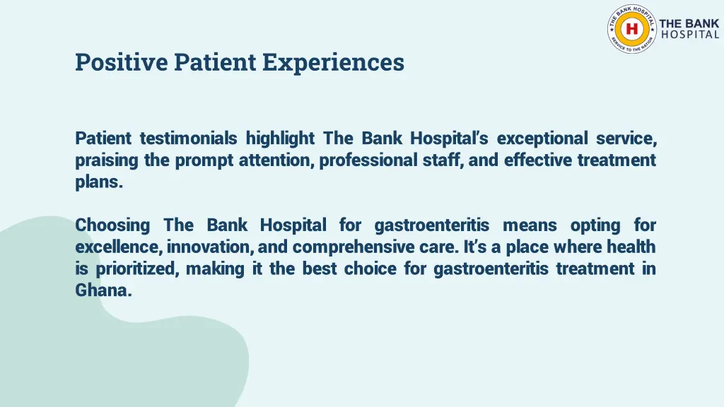 positive patient experiences