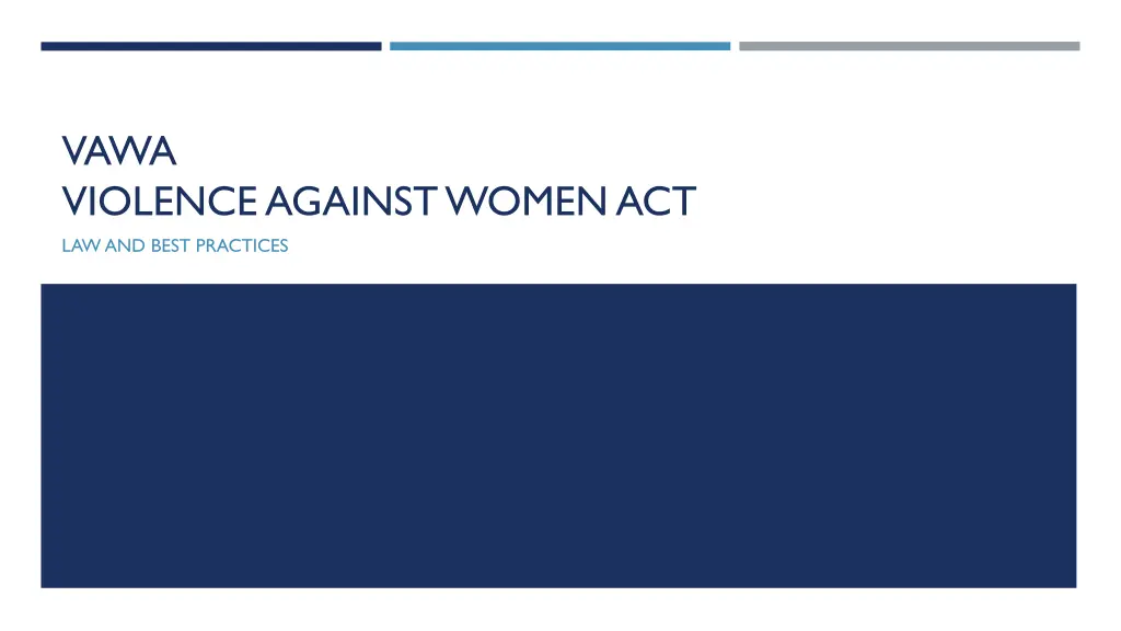 vawa violence against women act