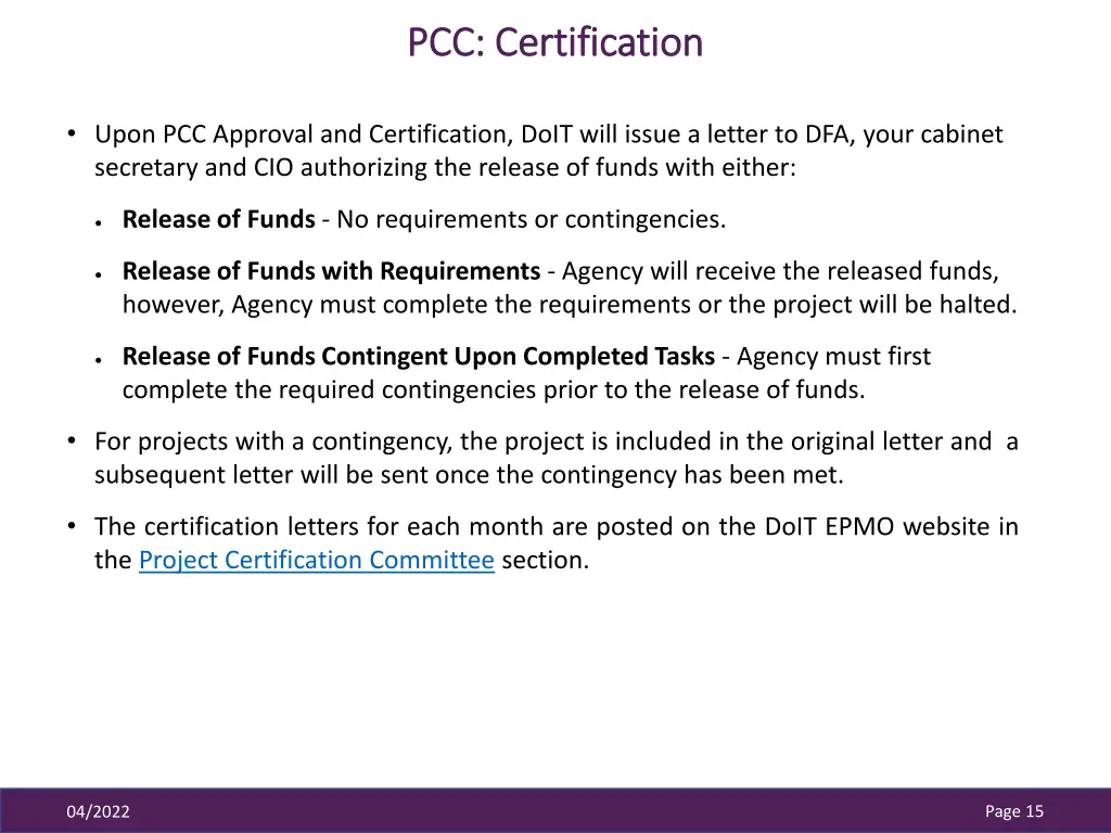 pcc certification pcc certification