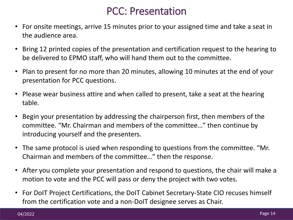 pcc presentation pcc presentation 1