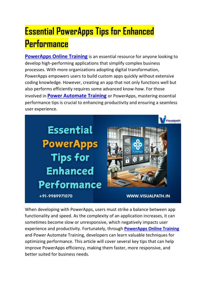 essential powerapps tips for enhanced performance