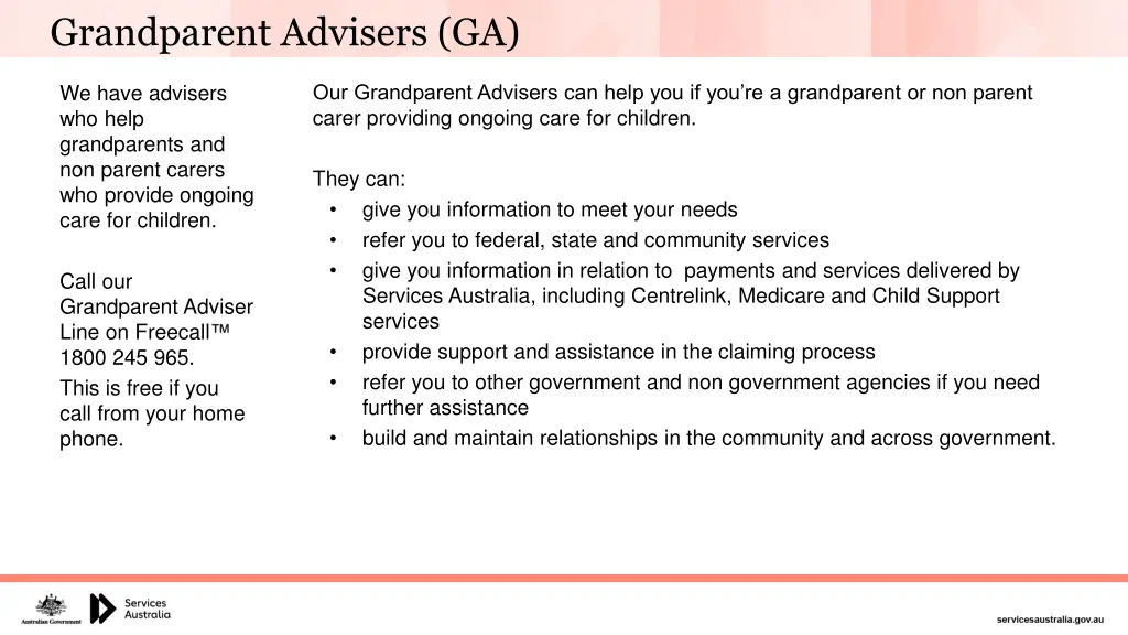 grandparent advisers ga