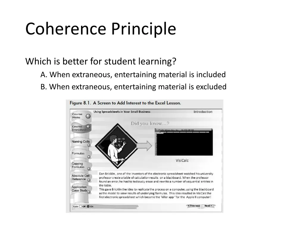 coherence principle 1