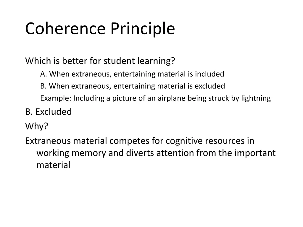 coherence principle 2