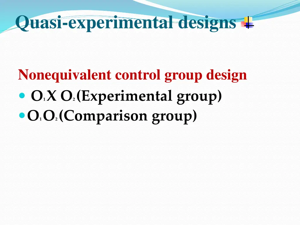 quasi experimental designs 1