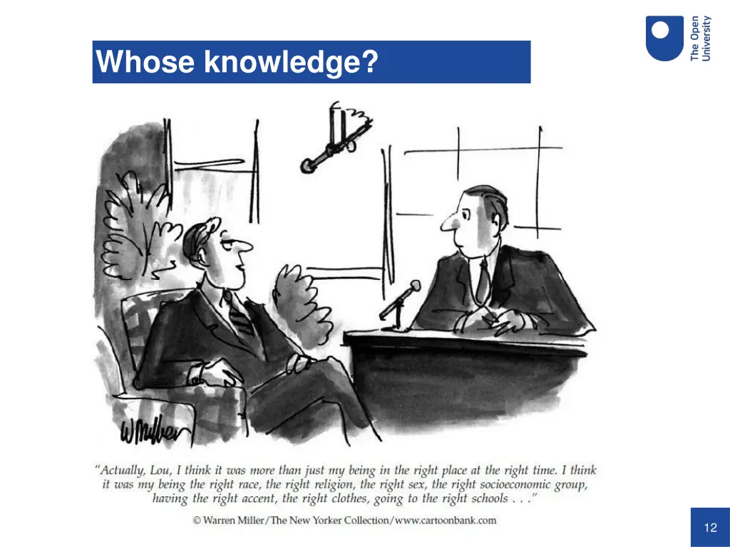 whose knowledge 2