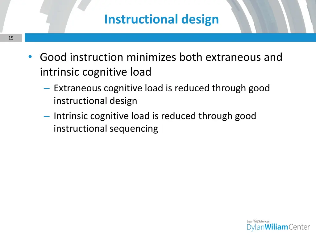 instructional design