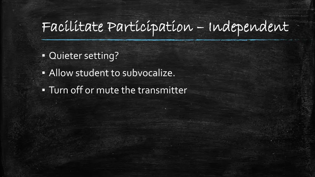 facilitate participation facilitate participation 2