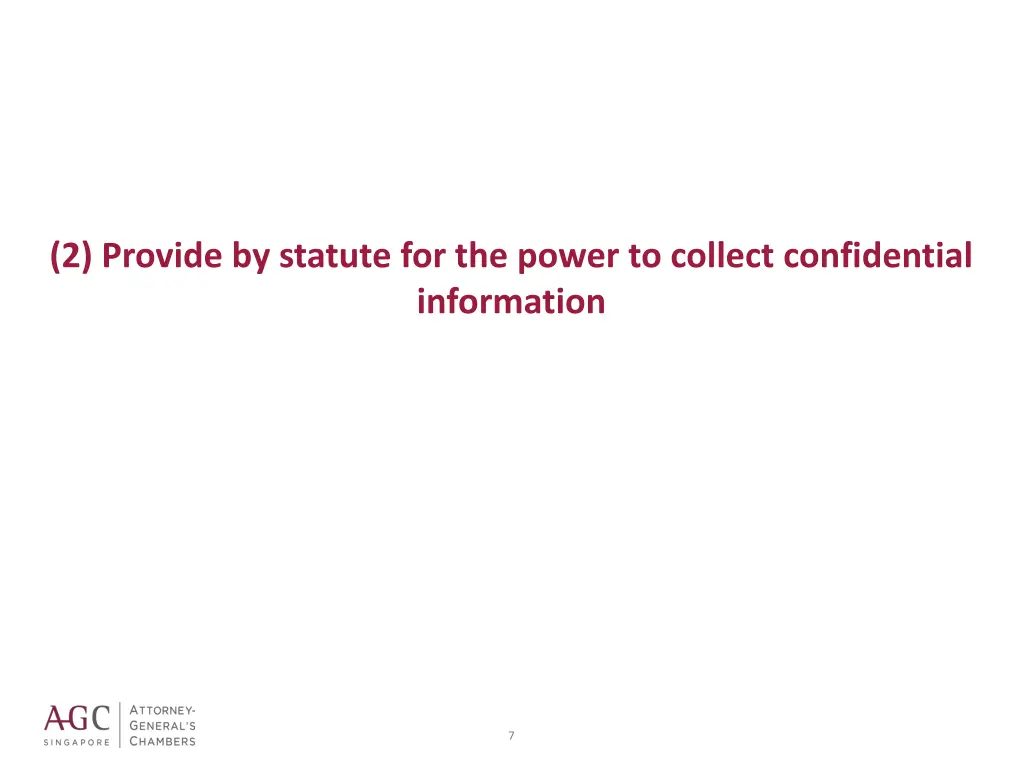 2 provide by statute for the power to collect