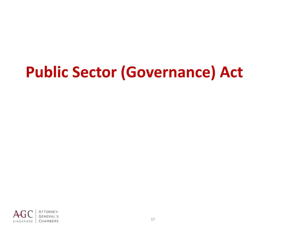 public sector governance act