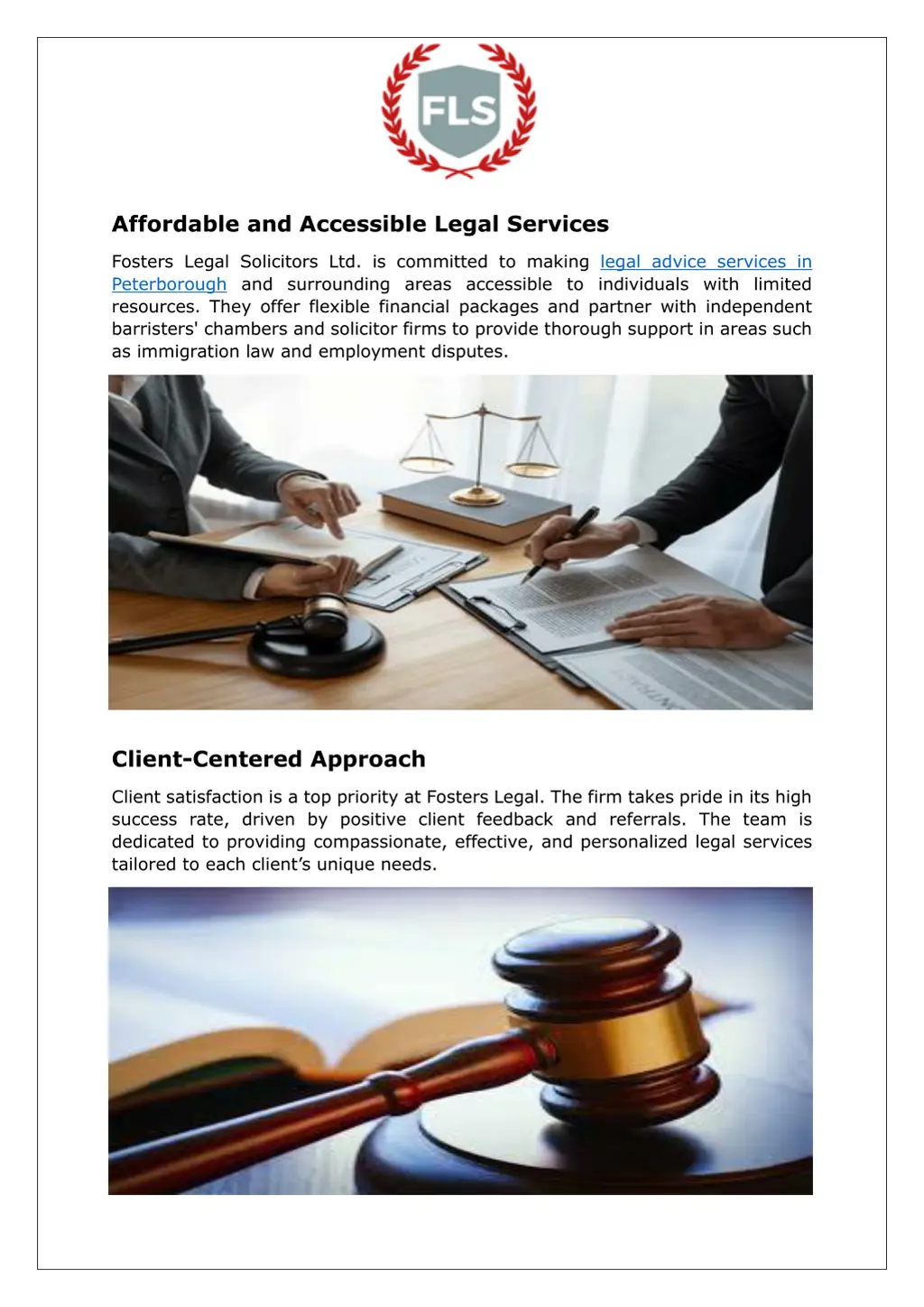 affordable and accessible legal services