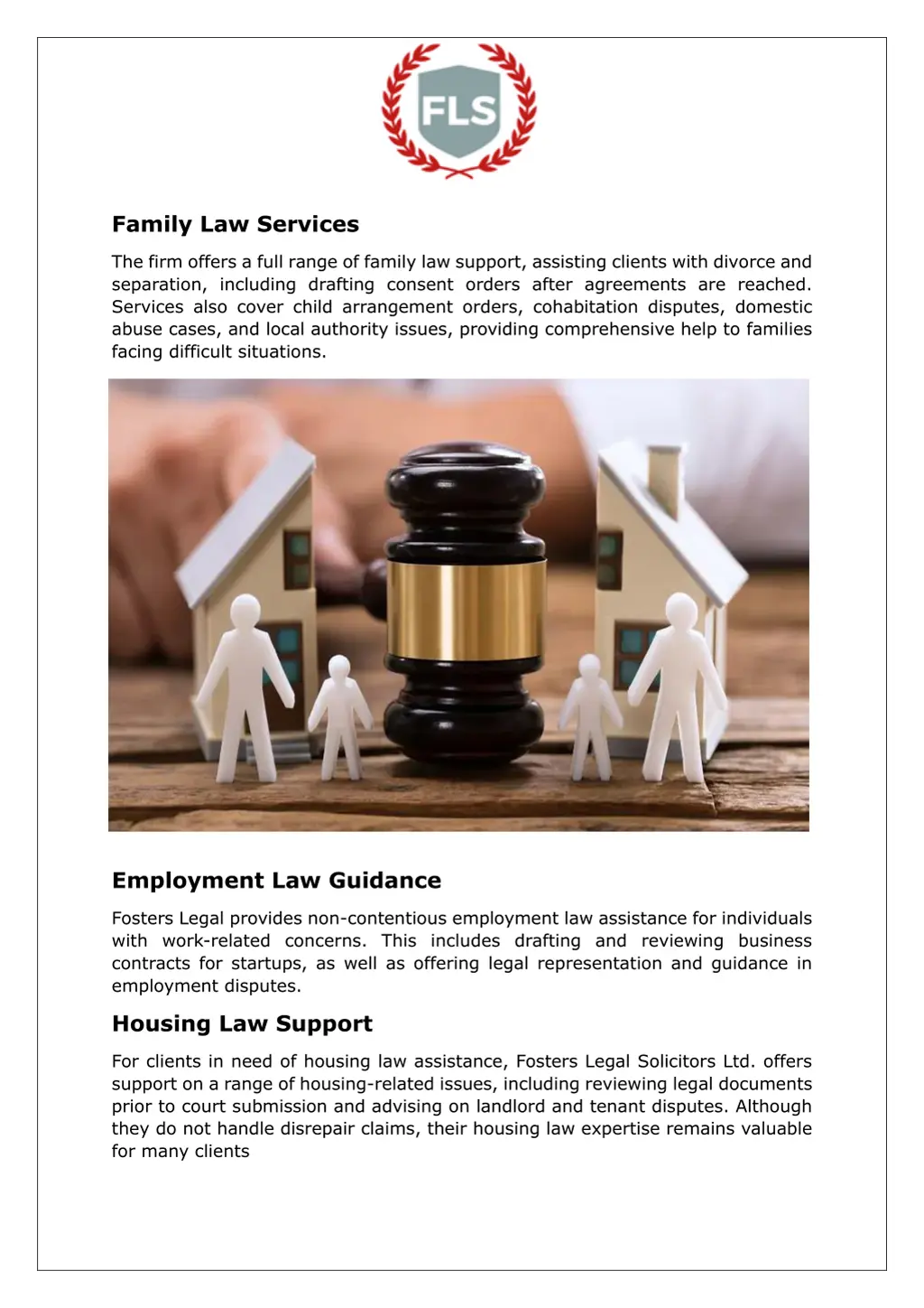 family law services