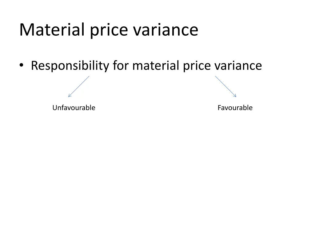 material price variance 8