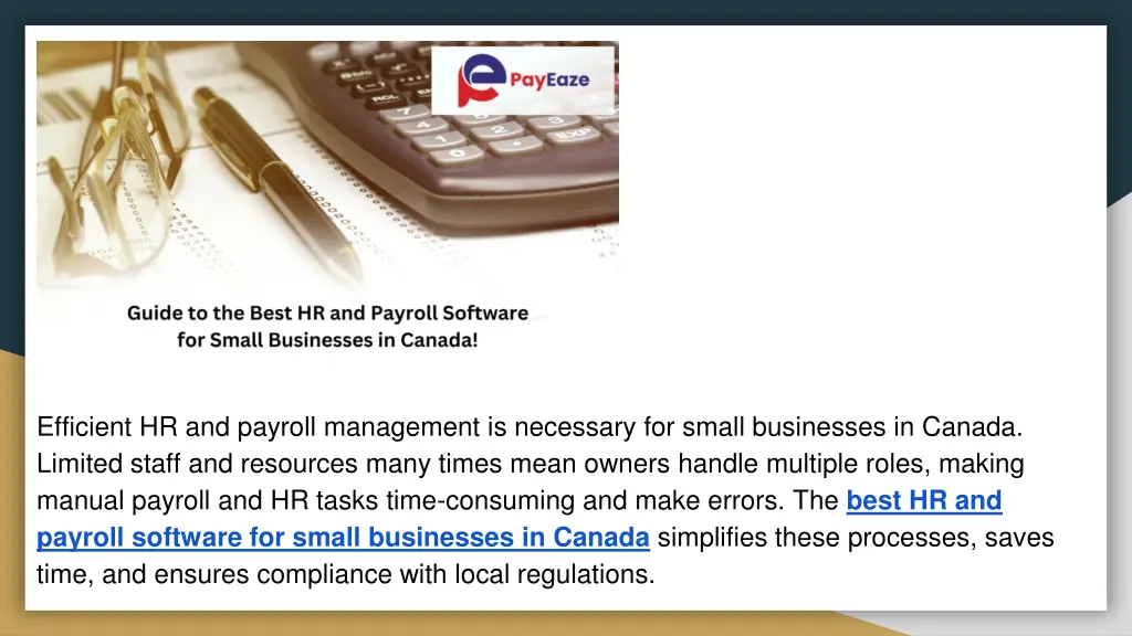 efficient hr and payroll management is necessary