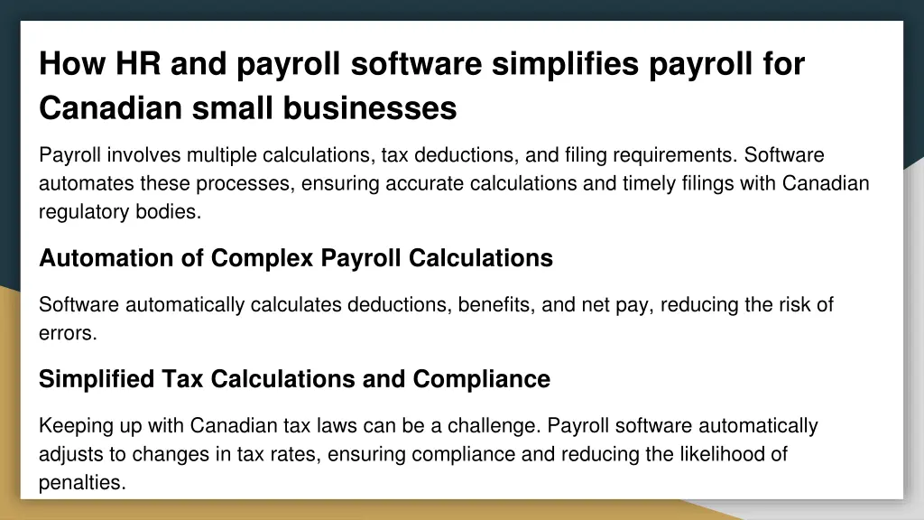 how hr and payroll software simplifies payroll