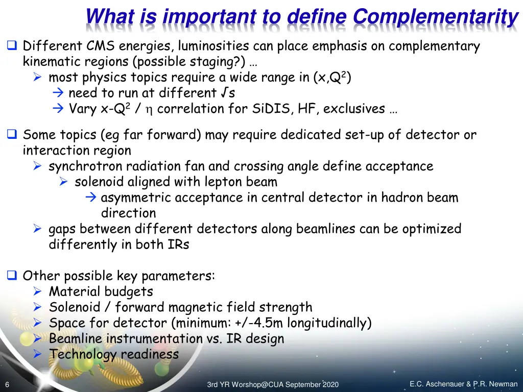 what is important to define complementarity