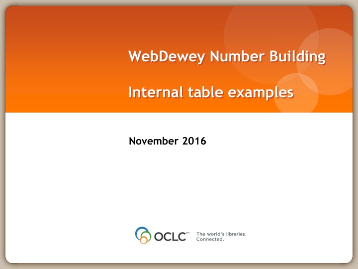 webdewey number building