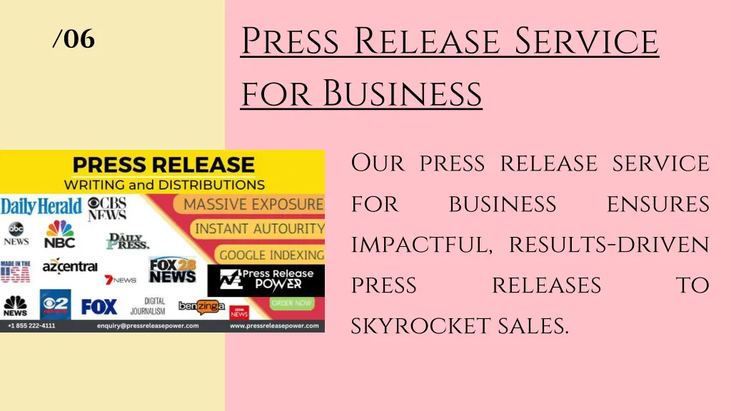 press release service for business