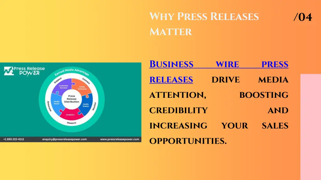 why press releases matter