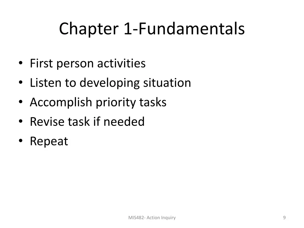 chapter 1 fundamentals