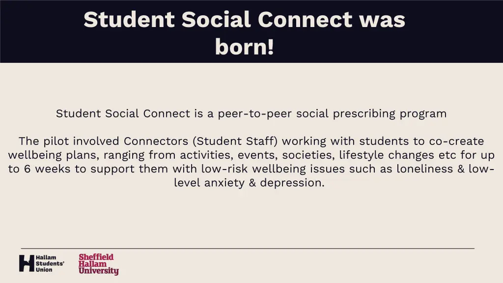 student social connect was born