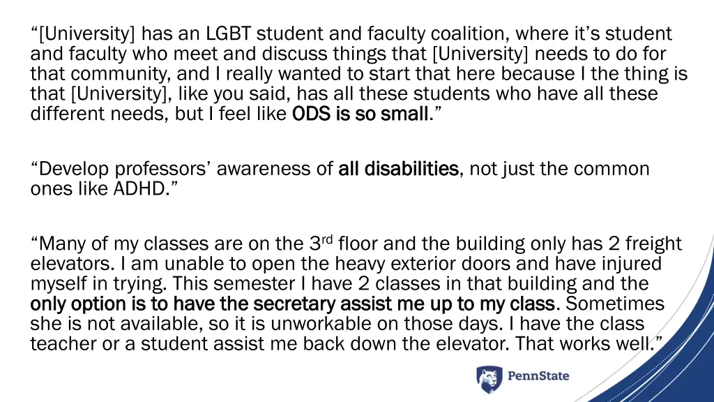 university has an lgbt student and faculty