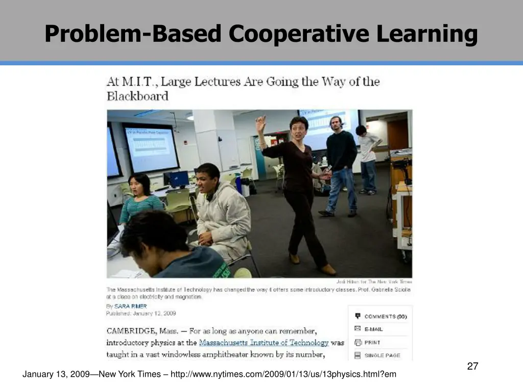 problem based cooperative learning