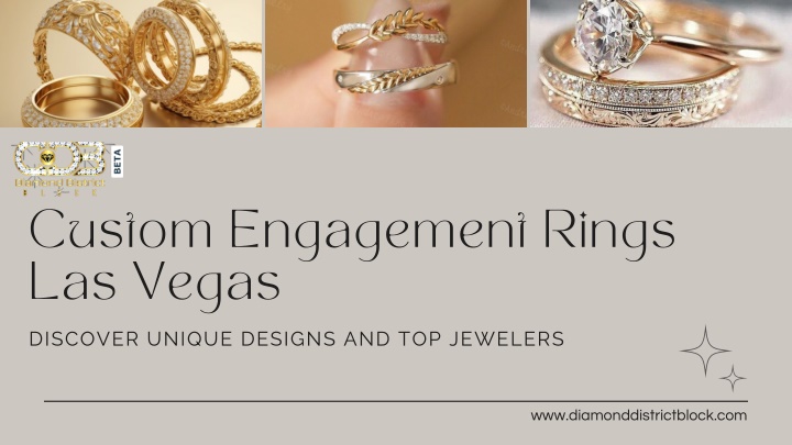 custom engagement rings las vegas