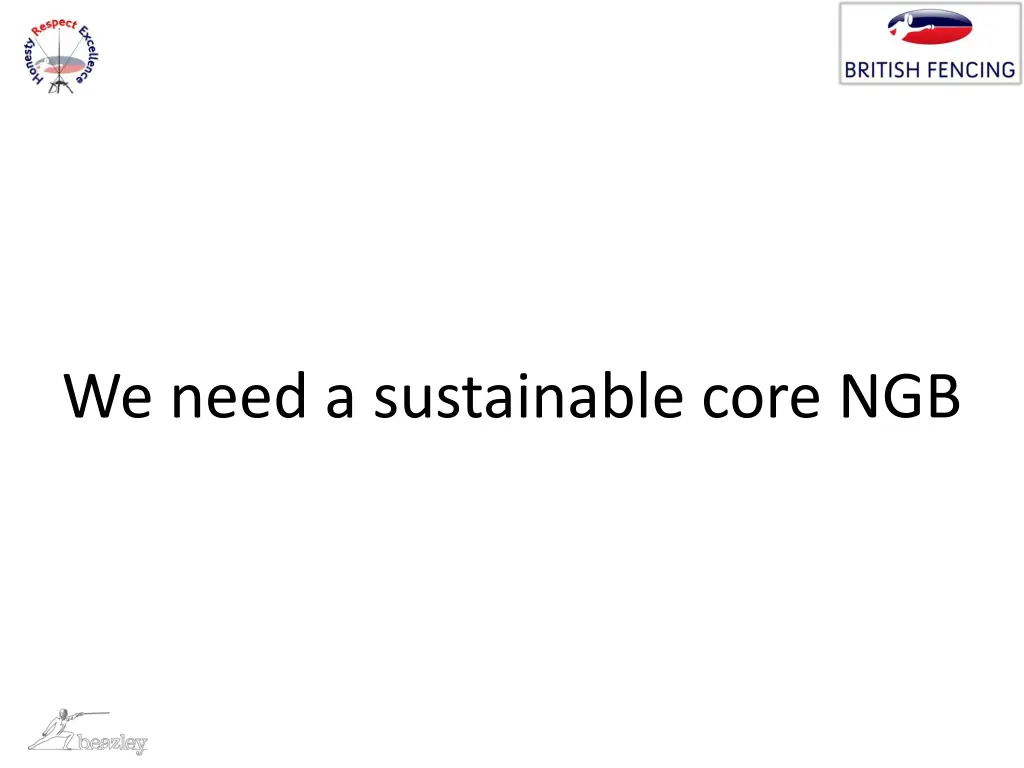 we need a sustainable core ngb