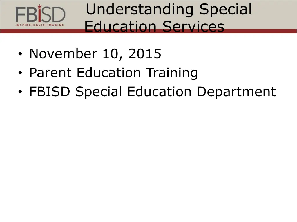 understanding special education services