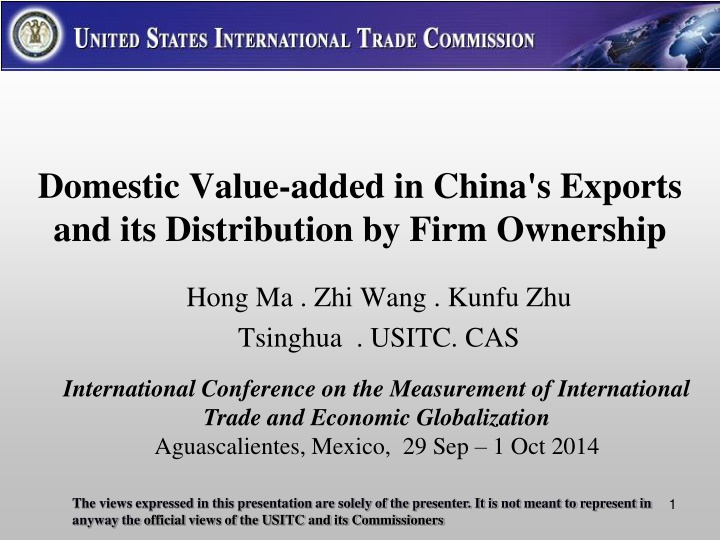 domestic value added in china s exports