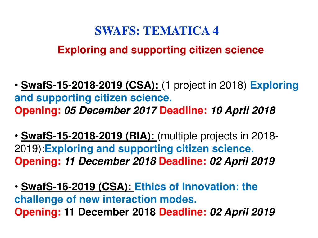 swafs tematica 4