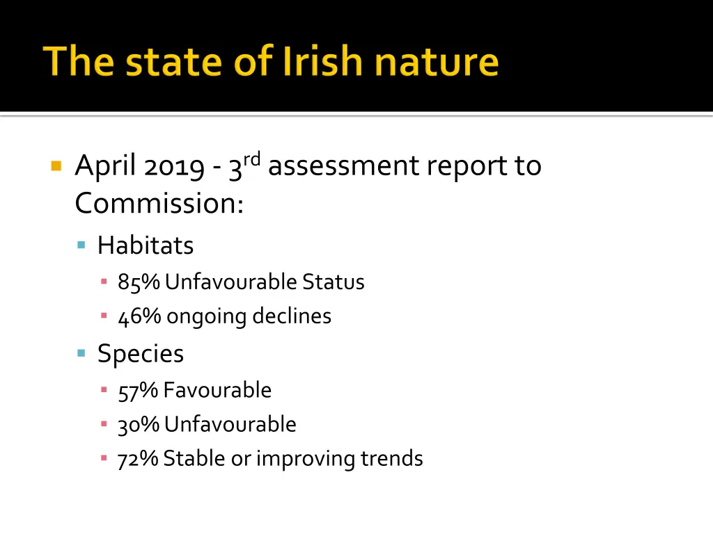 april 2019 3 rd assessment report to commission