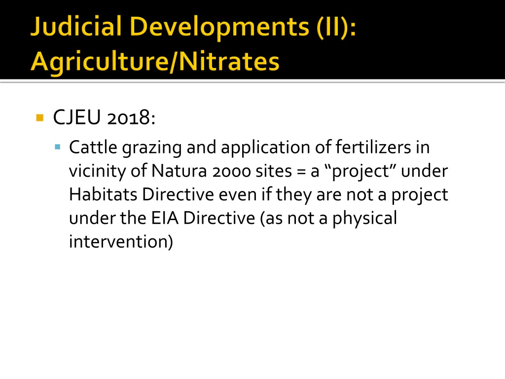 cjeu 2018 cattle grazing and application