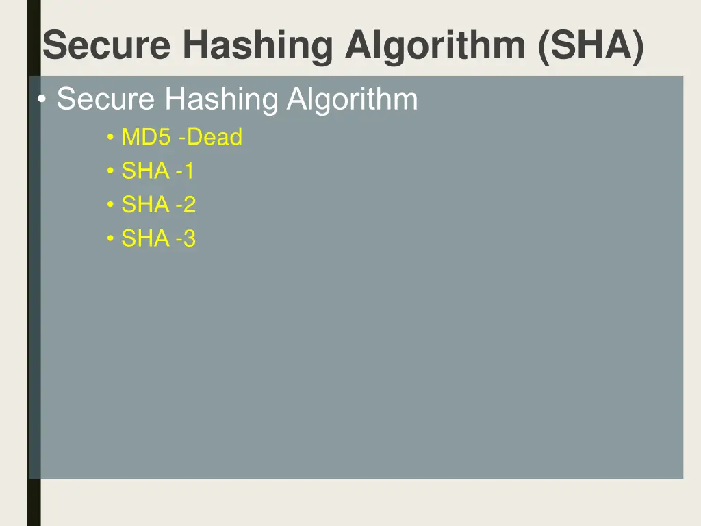 secure hashing algorithm sha secure hashing