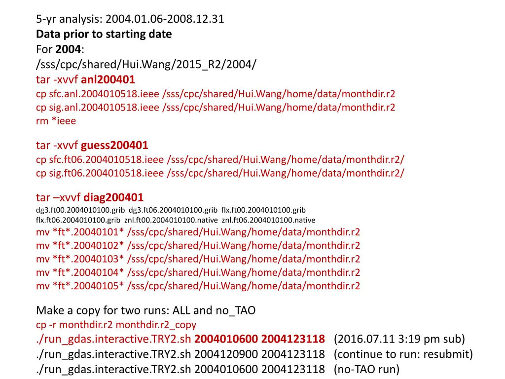 5 yr analysis 2004 01 06 2008 12 31 data prior