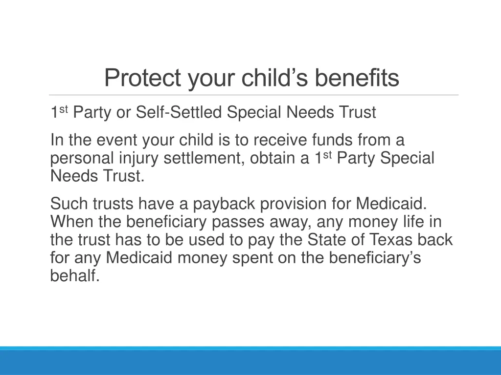 protect your child s benefits 1