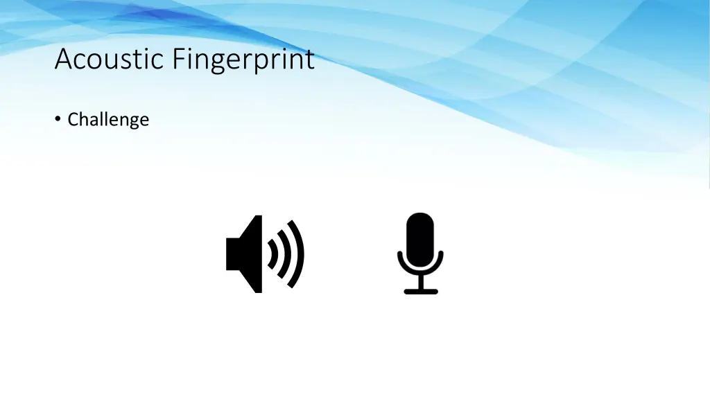 acoustic fingerprint 2