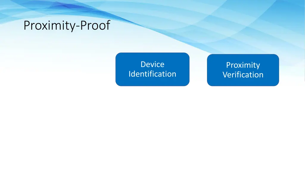 proximity proof