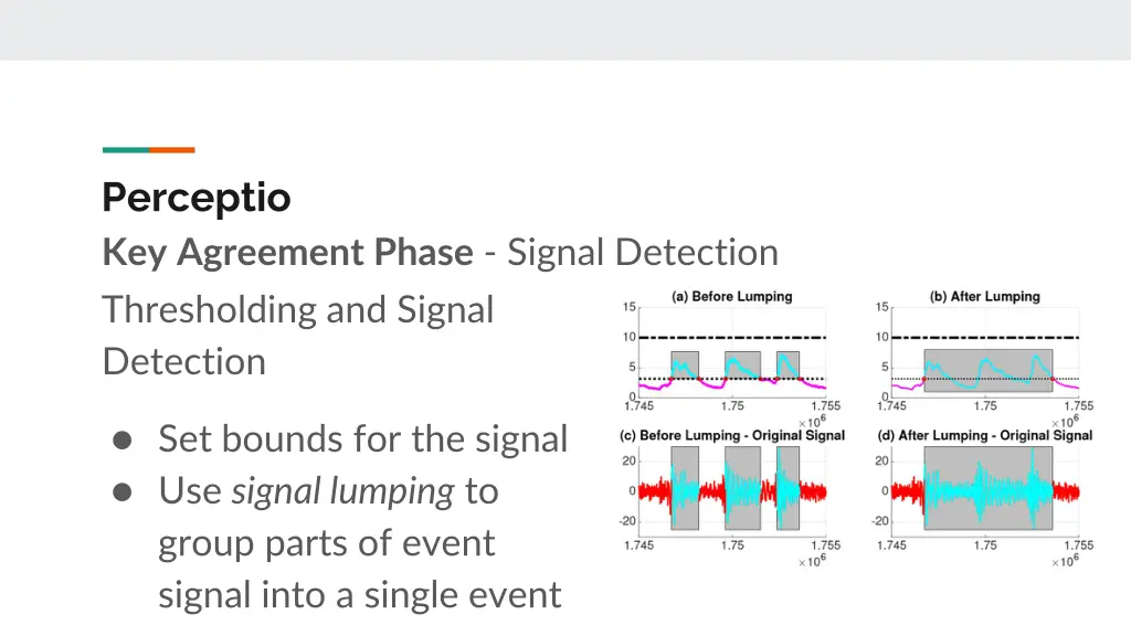 perceptio key agreement phase signal detection 1