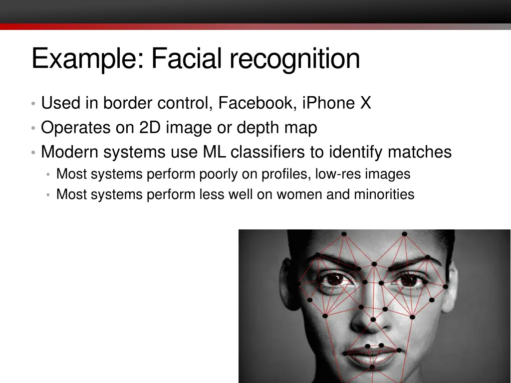 example facial recognition