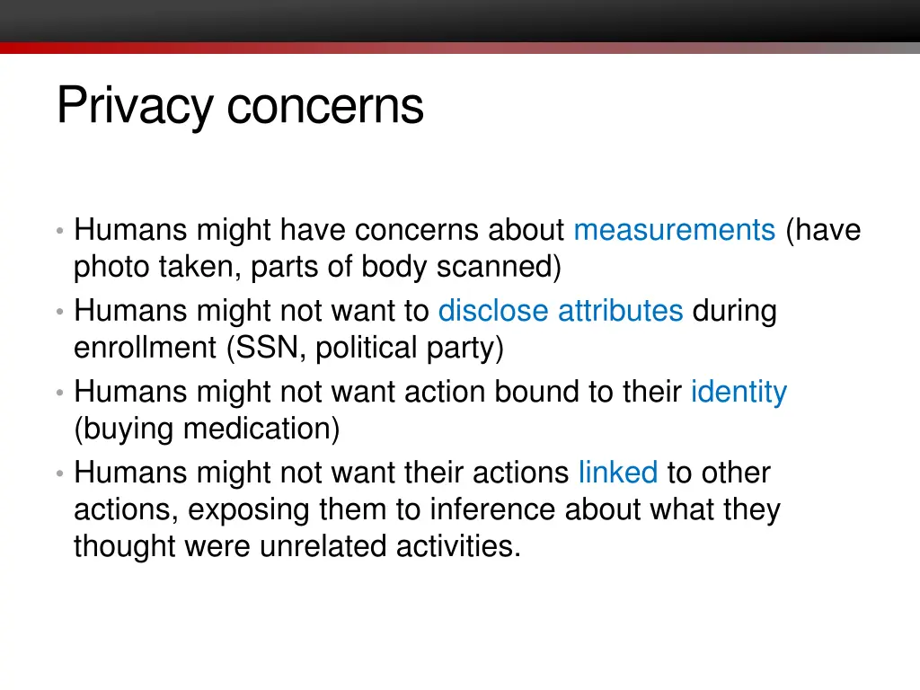 privacy concerns