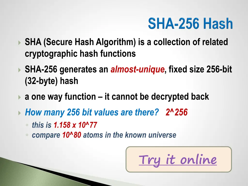 sha secure hash algorithm is a collection