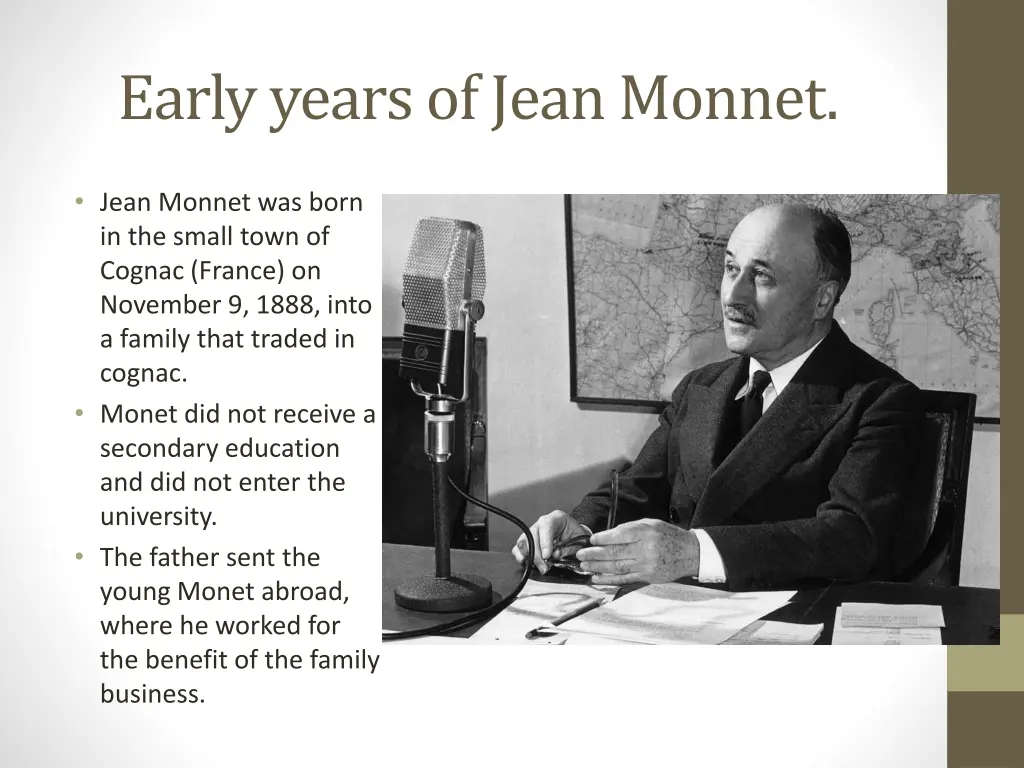 early years of jean monnet