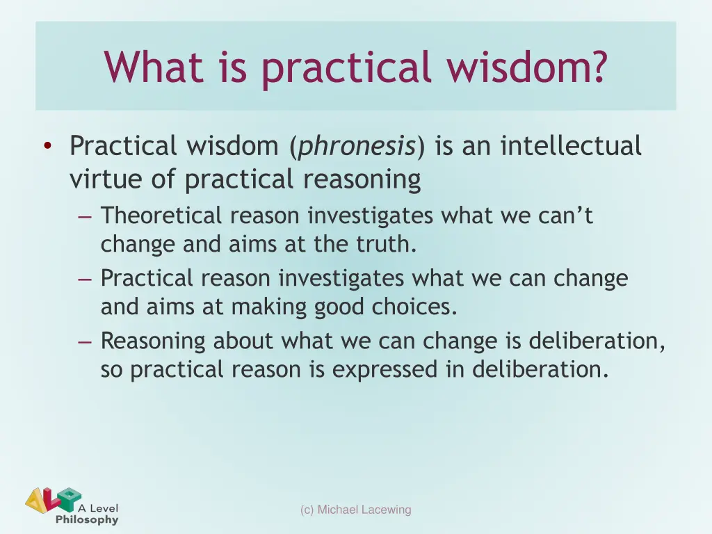 what is practical wisdom